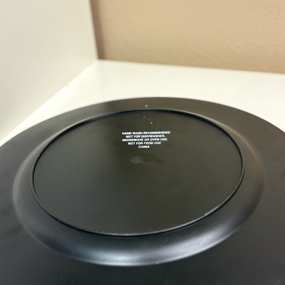 Silver Studded Charger Plate Decorative Glam Table Decor - Picture 2 of 3